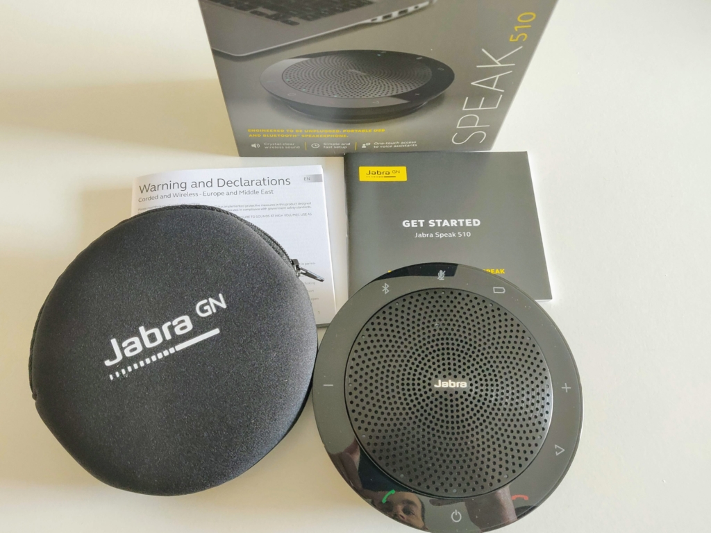 Jabra Speak 510 - Lieferumfang der Konferenzspinne